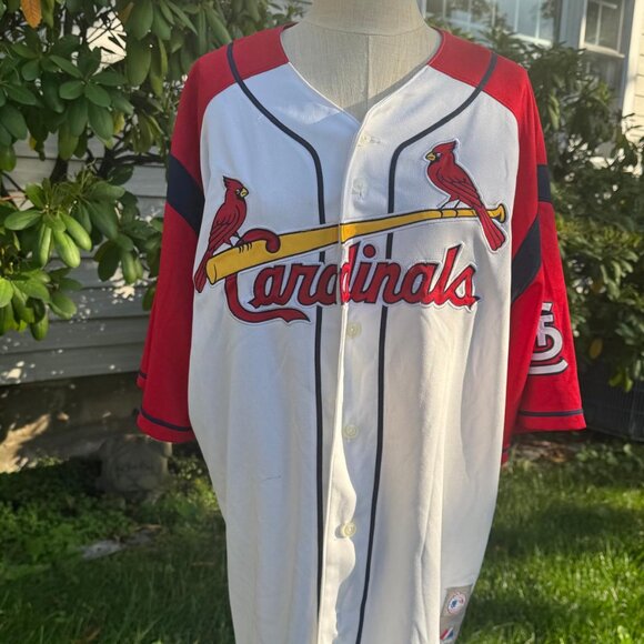 Majestic Chris Carpenter St. Louis Cardinals Jersey XL - Picture 1 of 8
